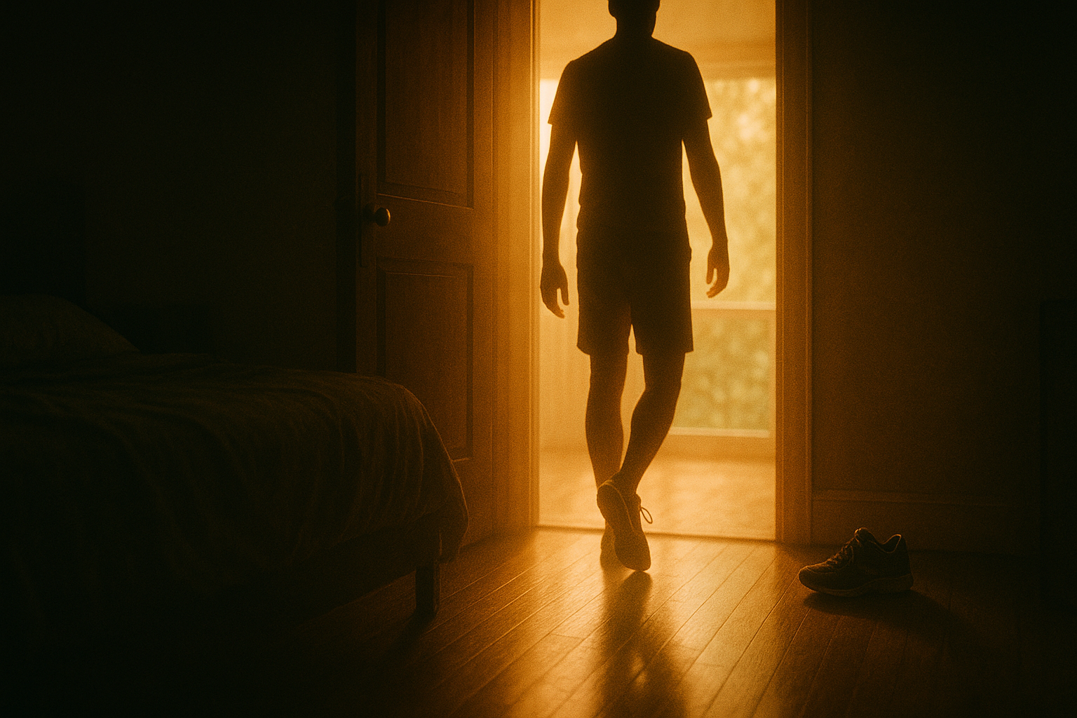 Person stepping toward sunlight symbolizing behavioral activation for depression and taking small daily action
