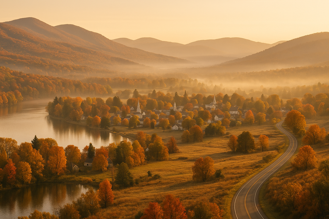 Adirondack foothills landscape representing youth mental health resources in Fulton County NY