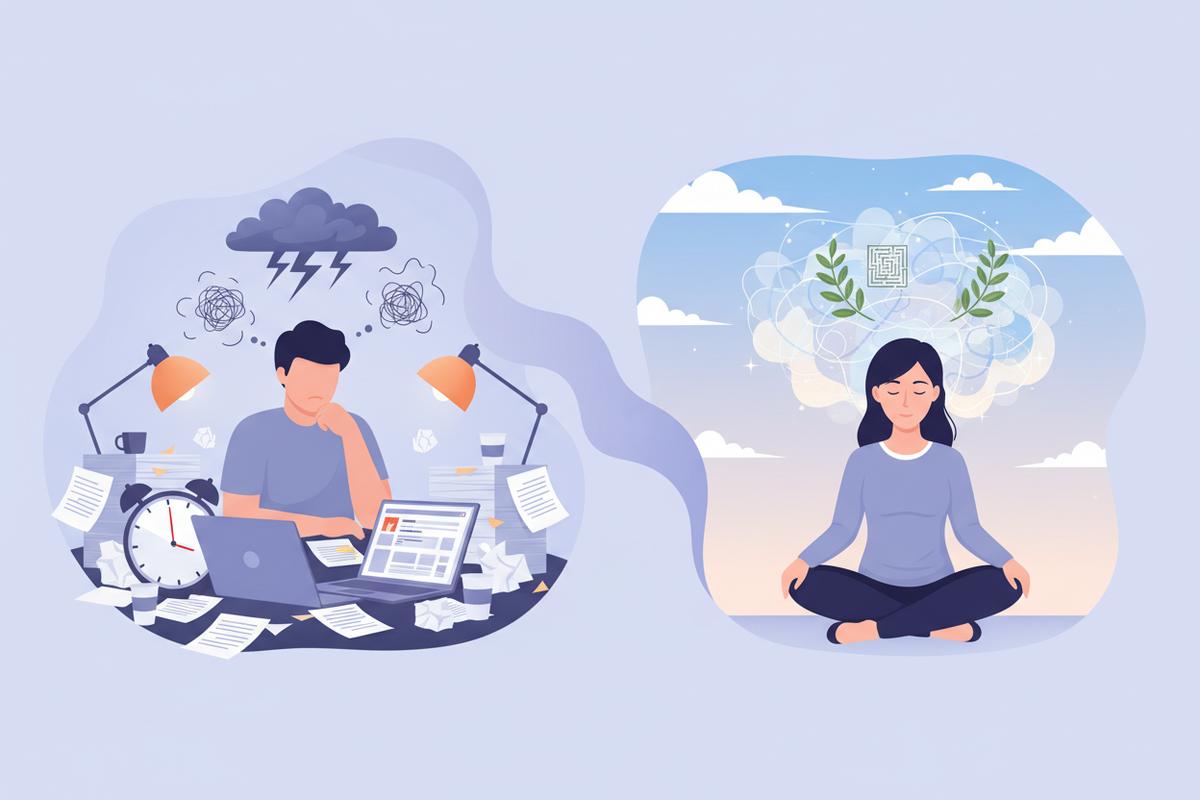 Is It Stress or Anxiety? How to Tell the Difference — and Why It Matters