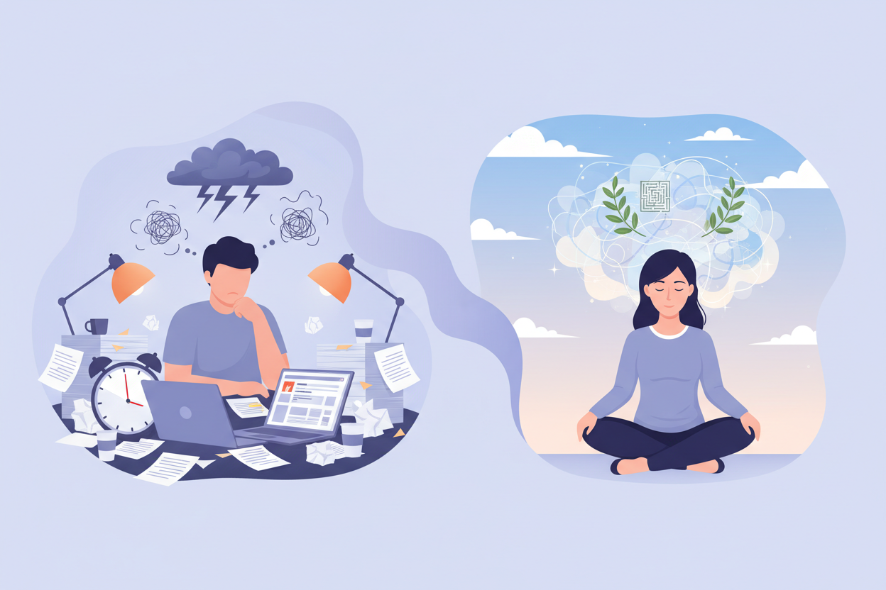 Is It Stress or Anxiety? How to Tell the Difference — and Why It Matters
