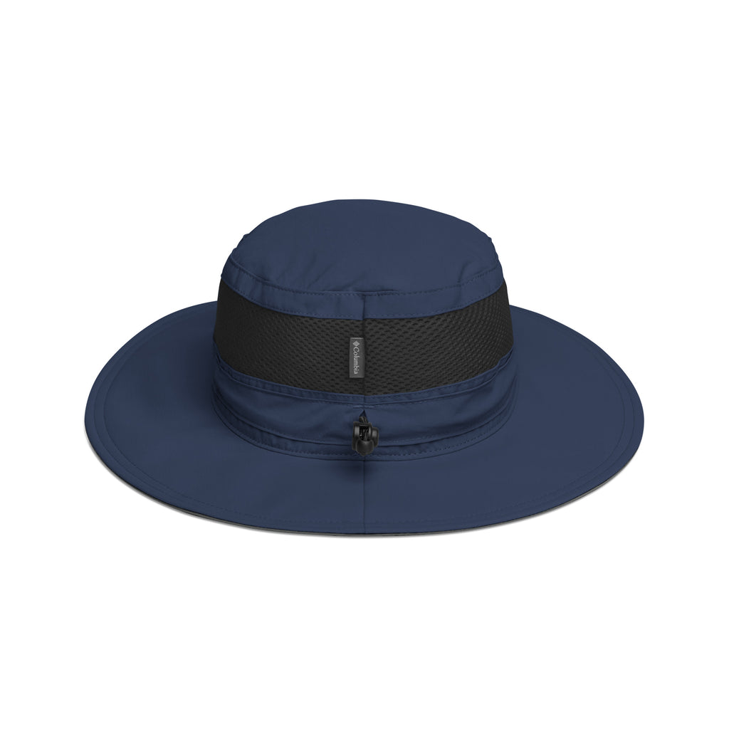 The Sunshine Booney Hat, collegiate navy booney hat, back view