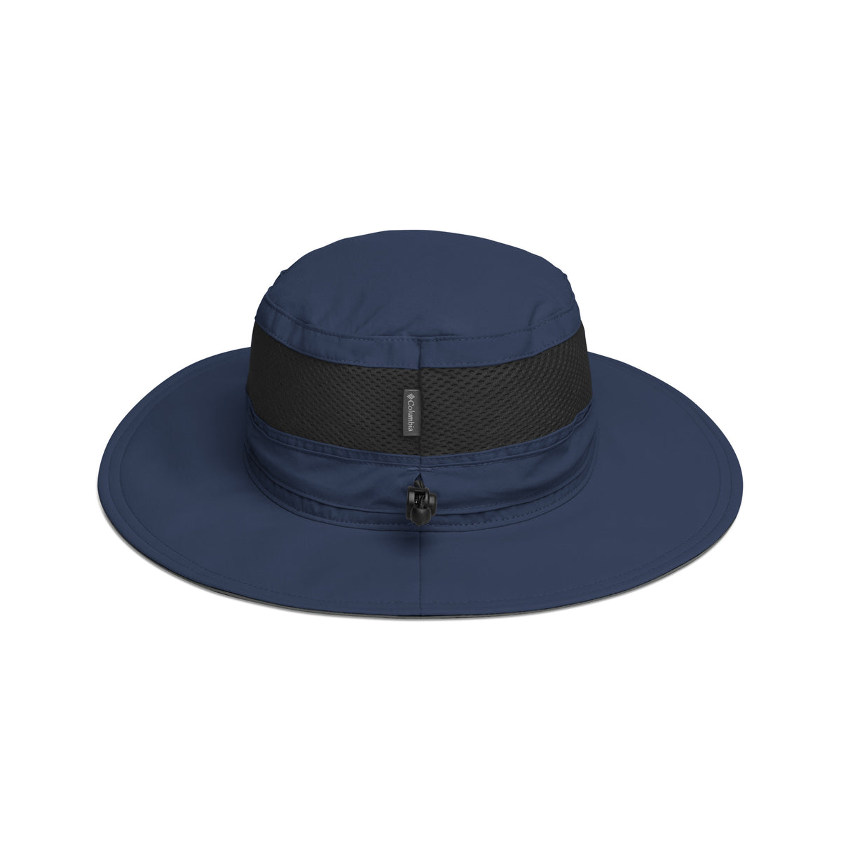 The Sunshine Booney Hat, collegiate navy booney hat, back view