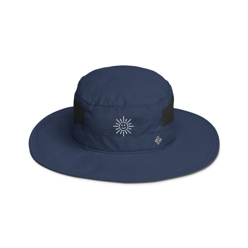 The Sunshine Booney Hat, collegiate navy booney hat, front view