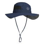 The Sunshine Booney Hat, collegiate navy booney hat, front view