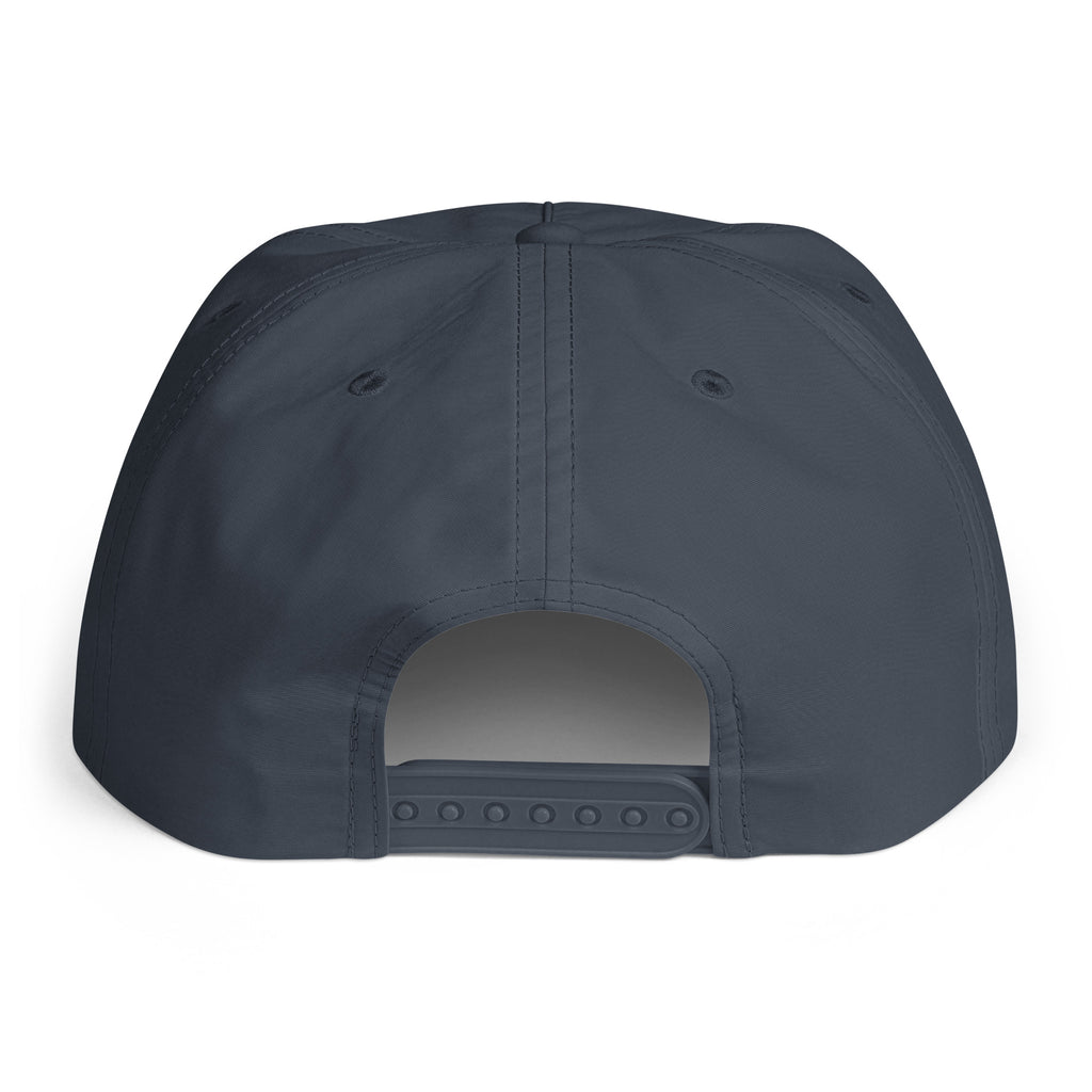 The Sunshine Surf Cap in petrol blue – back view