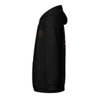 Sunshine Project You Are Not Alone zip-up hoodie in black – left view