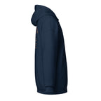 Sunshine Project You Are Not Alone zip-up hoodie in navy – right view