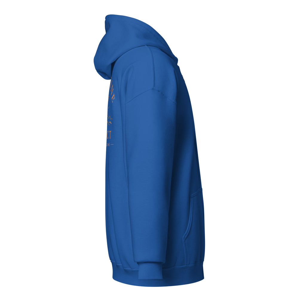 Sunshine Project You Are Not Alone zip-up hoodie in royal – right view