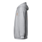 Sunshine Project You Are Not Alone zip-up hoodie in sport grey – left view
