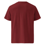 Sunshine Project Brighter Days Ahead mental health tee in burgundy — back view