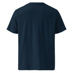 Sunshine Project Brighter Days Ahead mental health tee in french navy — back view
