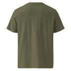 Sunshine Project Brighter Days Ahead mental health tee in khaki — back view