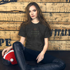 The Sunshine Project It's Okay to Not Be Okay tee in dark grey heather, front view