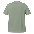 The Sunshine Project It's Okay to Not Be Okay tee in sage green, back view