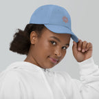 The Sunshine Project youth baseball cap in Blue, right side view