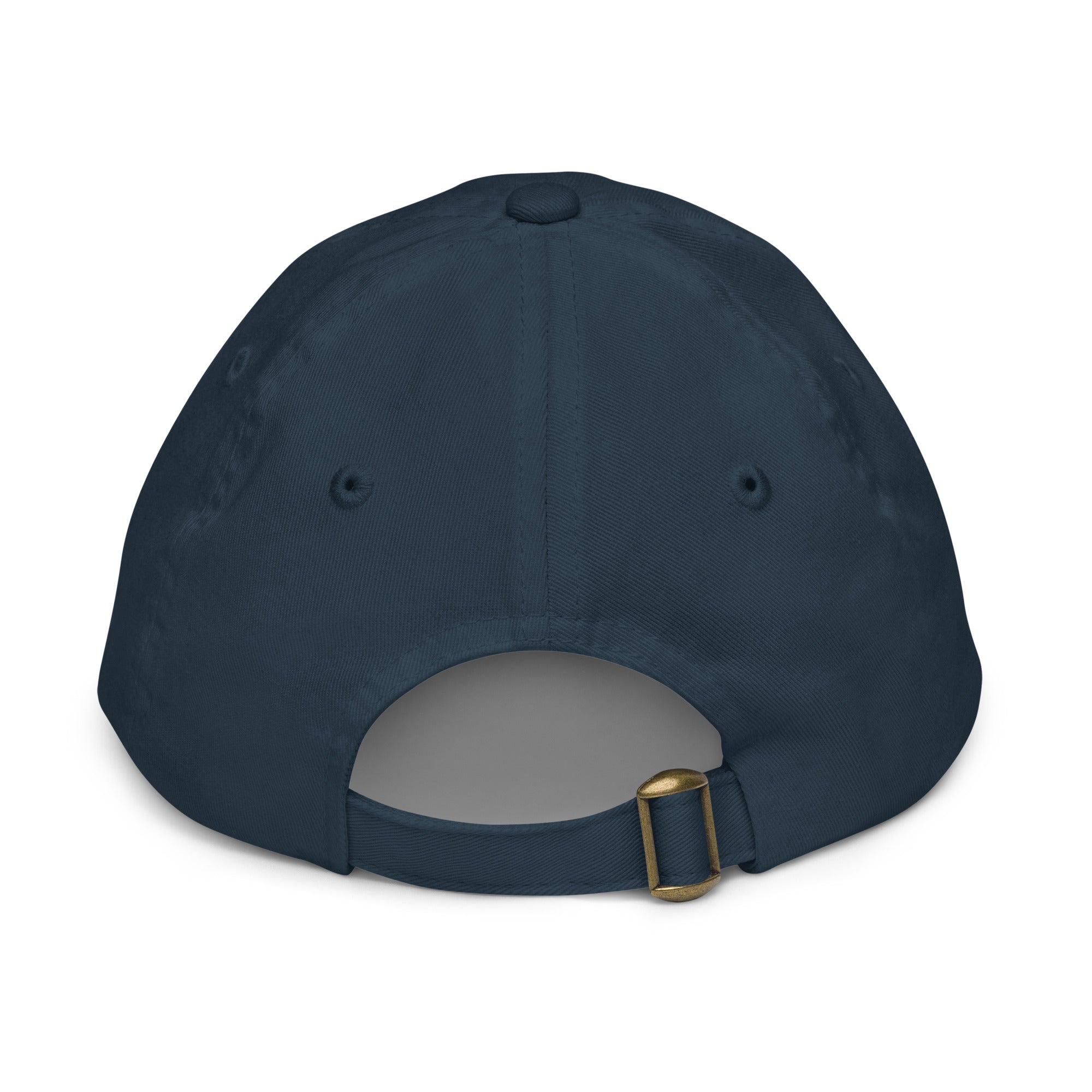 The Sunshine Project youth baseball cap in Navy, back view