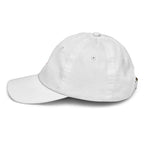 The Sunshine Project youth baseball cap in White, left side view