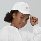 The Sunshine Project youth baseball cap in White, right side view